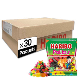 Bonbon Haribo Polka 120 gr - 30 paquets