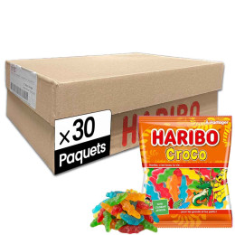 Bonbon Haribo Croco 120 gr - 30 paquets