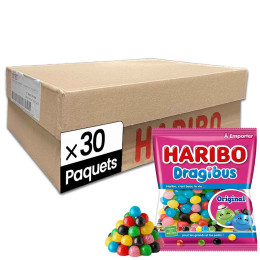 Bonbon Haribo Dragibus Original 120 gr - 30 paquets