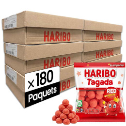 Bonbon Haribo Fraise Tagada l'Originale 120 gr - 6 cartons - 180 paquets