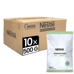 Lait en Poudre Nestlé® Demi-Ecrémé pour Distributeur Automatique - 10 paquets - 5 Kg