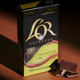 Capsule Nespresso Compatible Café L'Or Espresso Dubaï Style - 10 boîtes - 100 capsules