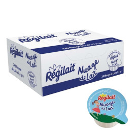 Lait concentré non sucré Régilait "Nuage de Lait" - 240 coupelles en vrac