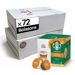 Capsule Starbucks ® by Dolce Gusto ® Caramel Macchiato - 12 boîtes - 72 boissons