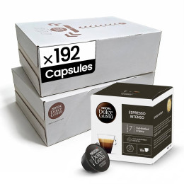 Capsules Nescafé Dolce Gusto Café Espresso Intenso - 12 boîtes - 192 capsules