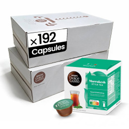 Capsules Nescafé Dolce Gusto Thé Marrakech - 12 boîtes - 192 capsules