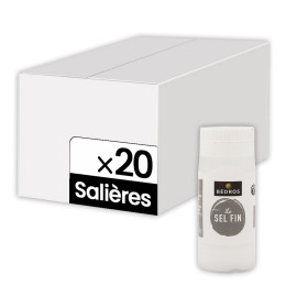 Salière Bedros de Sel Fin - 20 salières de 40g
