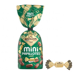 Sachet de mini papillotes Révillon Chocolat au lait - 110 gr