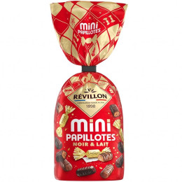 Sachet de mini papillotes Révillon Chocolat noir et lait - 110 gr