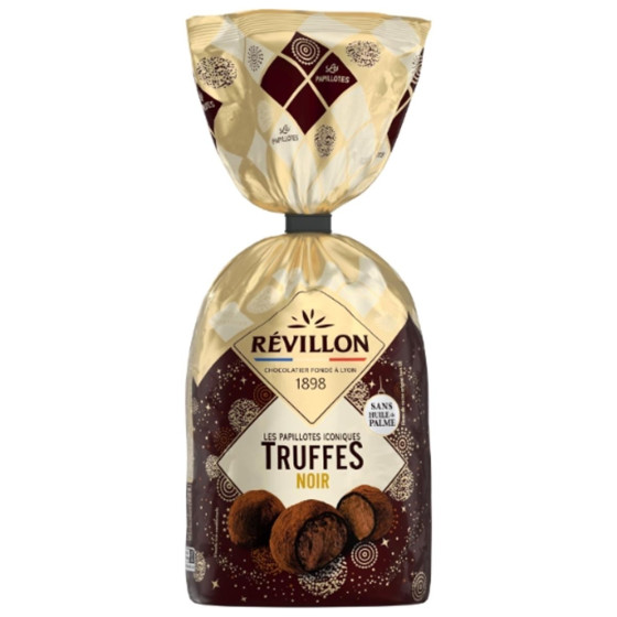 Sachet de Truffes au chocolat noir Les iconiques Révillon - 300 gr