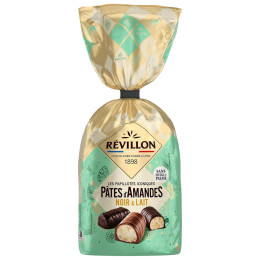 Sachet de Pâtes d'Amandes au chocolat noir et lait Les iconiques Révillon - 300 gr