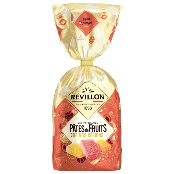 Sachet de Pâtes de Fruits de nos régions Les iconiques Révillon - 370 gr