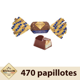 470 Papillotes au Chocolat au lait et Céréales croustillantes - Révillon - 4,1 Kg