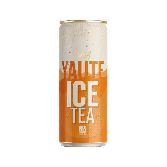 YAUTE Ice Tea Bio Canette Slim 33cl x 24