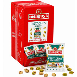Pistaches Grillées Menguy's - 50 paquets de 20 gr