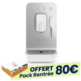 SMEG Machine automatique Buse vapeur Blanc - BCC12WHMEU