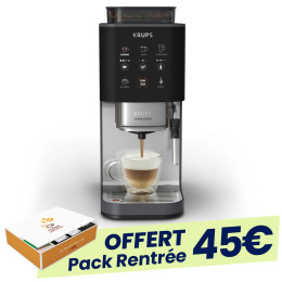Krups Coffee Crush Edition SA404BE1 Carbone - Buse vapeur intégrée