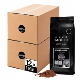 Moulu Café de Paris Arabica Grand Arôme - 12 paquets - 12 Kg
