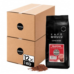 Café Moulu Café de Paris Selection - 12 paquets - 12 Kg