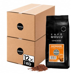 Café Moulu Café de Paris Gastronome - 12 paquets - 12 Kg