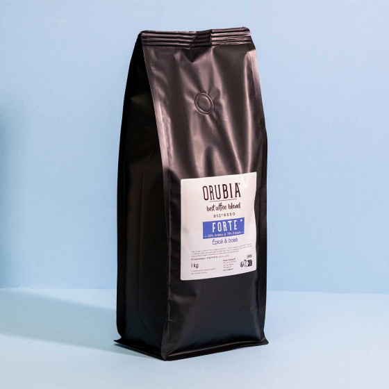Café en Grains Orubia Forte - 32 paquets - 32 Kg