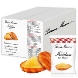 Madeleine Bonne Maman Nature Pur Beurre - 84 madeleines emballées individuellement