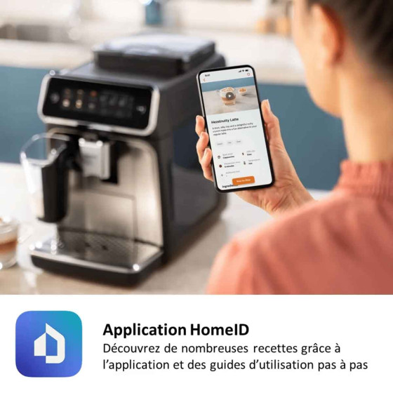 Philips EP5543/90 SilentBrew LatteGo Blanc