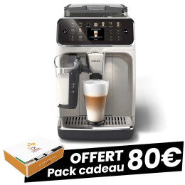 Philips EP5543/90 SilentBrew LatteGo Blanc