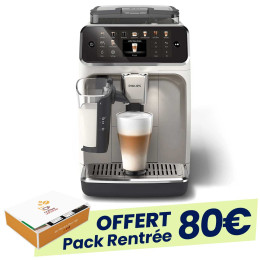 Philips EP5543/90 SilentBrew LatteGo Blanc