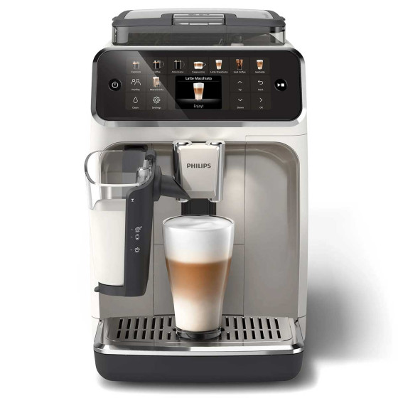 Philips EP5543/90 SilentBrew LatteGo Blanc