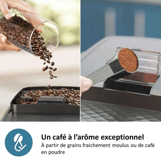 Philips EP5543/90 SilentBrew LatteGo Blanc