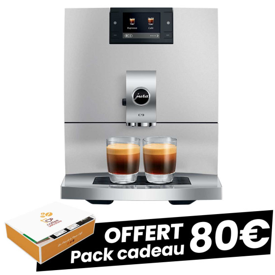 Machine à café Expresso broyeur – JURA C9 EA – – – – 17 spécialités – boissons lactées