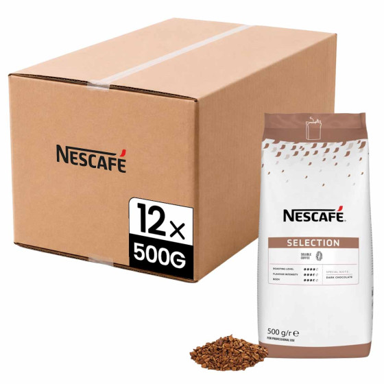 Café Soluble Nescafé® Selection - 12 paquets - 6 Kg