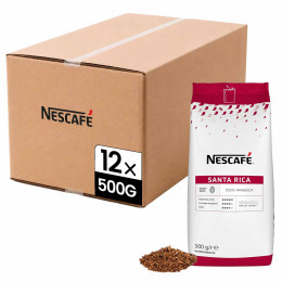Café Soluble Nescafé® Santa Rica 100% Arabica - 12 paquets - 6 Kg