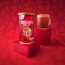 Cappuccino Soluble Nescafé KitKat Latte - 10 boîtes - 2,73 Kg