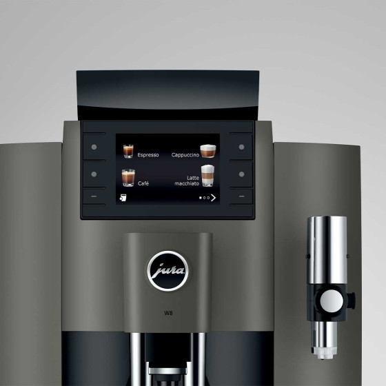 Jura W8 Dark Inox (EB) - Gamme Pro