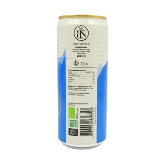 YAUTE Limonade Bio Canette Slim 33cl x 24