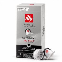 Capsule Nespresso Compatible Illy Torrefaction Forte - 10 capsules