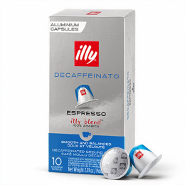 Capsule Nespresso Compatible Illy Classico Decaffeinato - 10 capsules