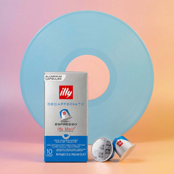 Capsule Nespresso Compatible Illy Classico Decaffeinato - 10 capsules