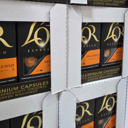 Capsule Nespresso Compatible Café L'Or Espresso Delizioso - 40 boîtes - 400 capsules
