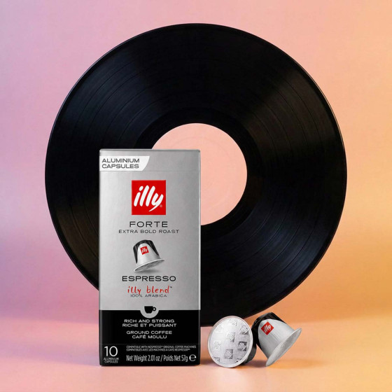 Capsule Nespresso Compatible Illy Torrefaction Forte - 10 boîtes - 100 capsules