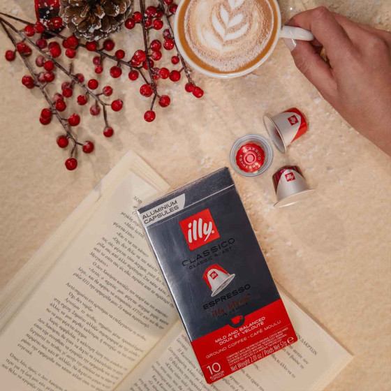 Capsule Nespresso Compatible Illy Torrefaction Classico - 20 boîtes - 200 capsules