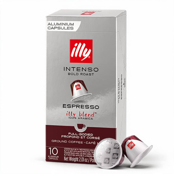 Capsule Nespresso Compatible Illy Torrefaction Intenso - 10 capsules