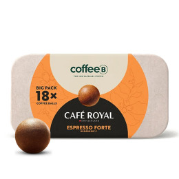 Boule de café CoffeeB Café Royal Espresso Forte - 18 boules - [Disponible prochainement]