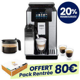 Delonghi PrimaDonna Soul ECAM 610.75.MB avec Carafe à Café