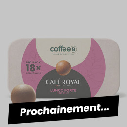 Boule de café CoffeeB Café Royal Lungo Forte - 18 boules - [Disponible prochainement]