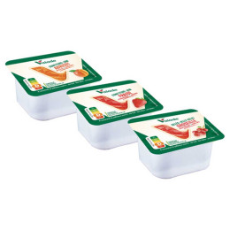 Confiture Valade Assortiment Classique 30 gr - Abricot, Fraise, Groseille - 360 barquettes