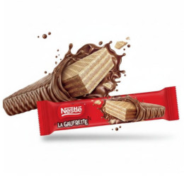 Barre Gaufrette Nestlé Saveur Noisette - 30 barres de 30 gr