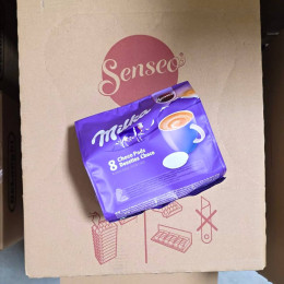 Dosette Senseo Compatible Chocolat Chaud Milka - 10 paquets - 80 dosettes